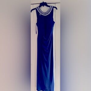 xscape blue formal dress